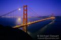 The Golden Gate Bridge at Night